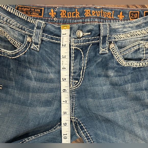 Rock Revival May Easy Boot Women's Medium Wash Boot Cut Jeans Size 29 - Picture 8 of 11